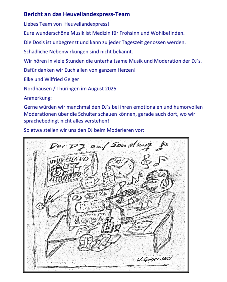 Mededelingsposter Inzending luisteraars